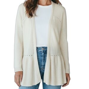 Elle Women’s Size L Open Cardigan Sweater